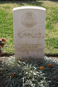 Ismailia War Memorial Cemetery - Mansab Khan, 